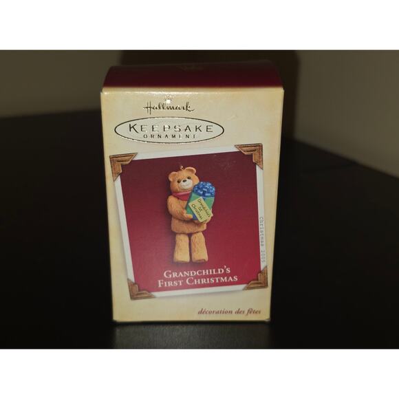 Hallmark Keepsake Ornament Grandchild's First Christmas 2005 - Picture 1 of 4
